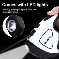 DL910 Pet Dog Automatic Retractable Leash with LED Night Safety